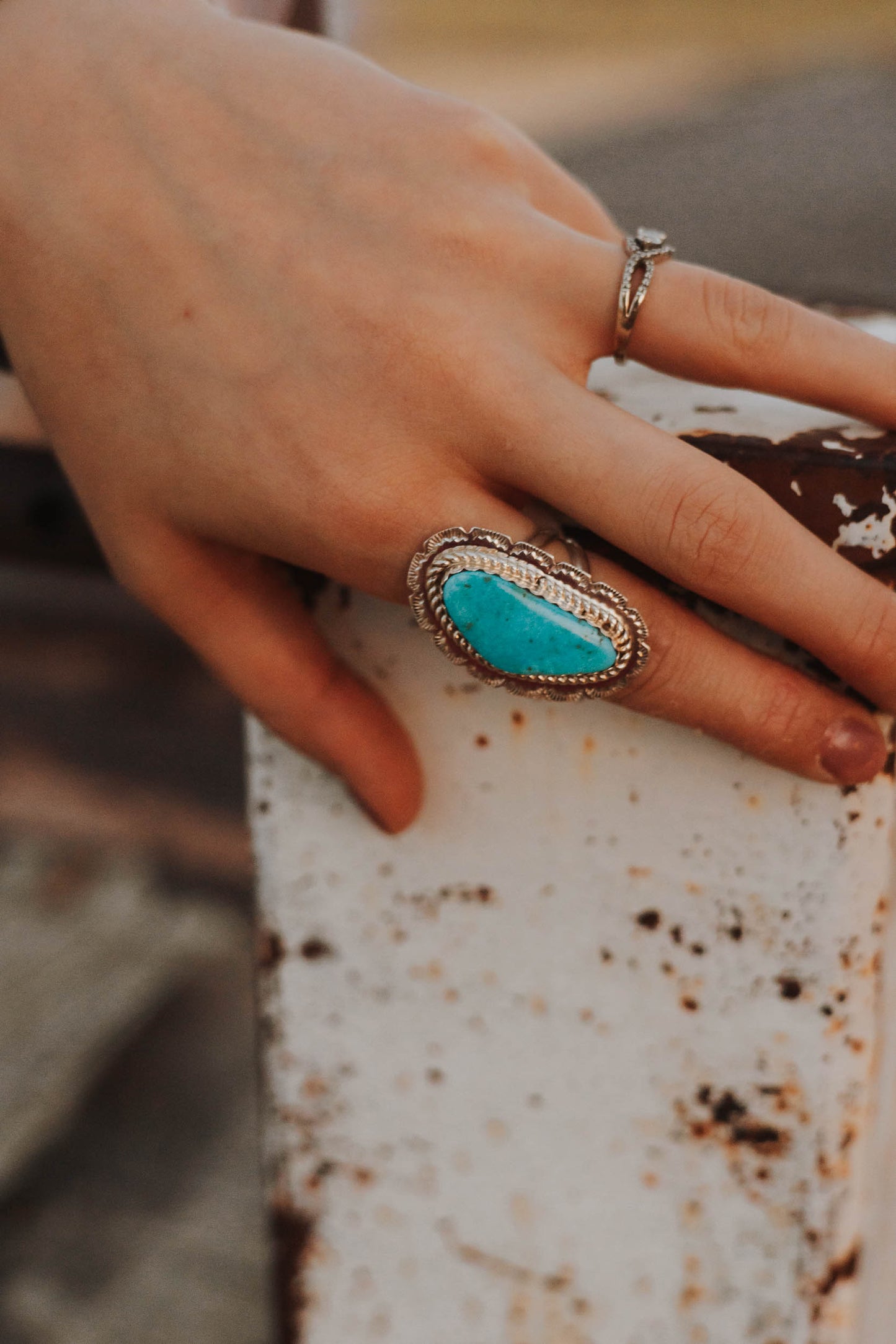 Classy Turquoise Ring