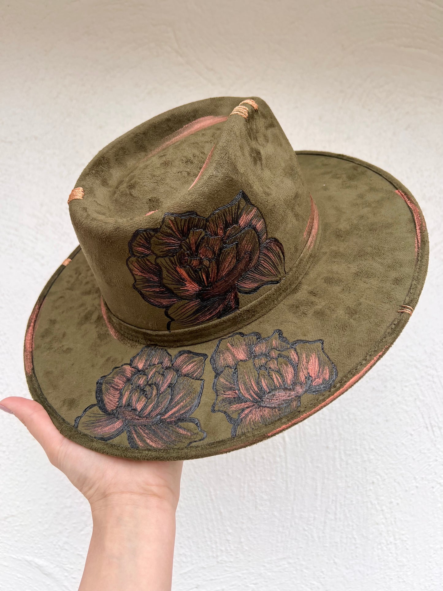 Green and Copper Hat