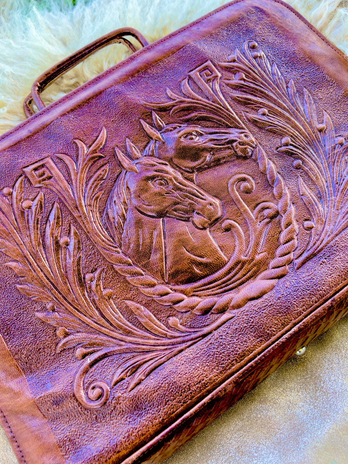 Western Horse Laptop Case/Briefcase