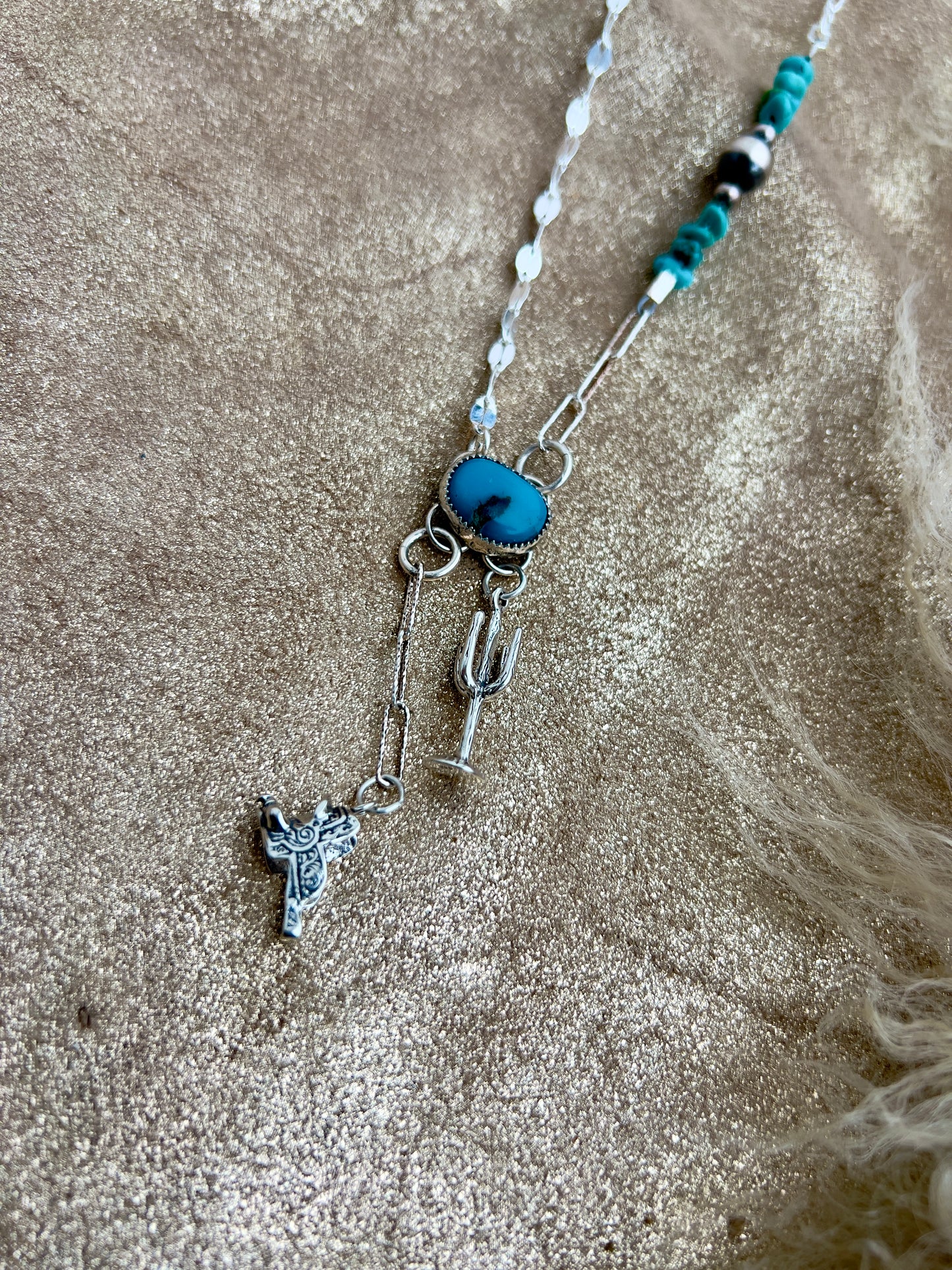 Sterling Silver Charm Necklace