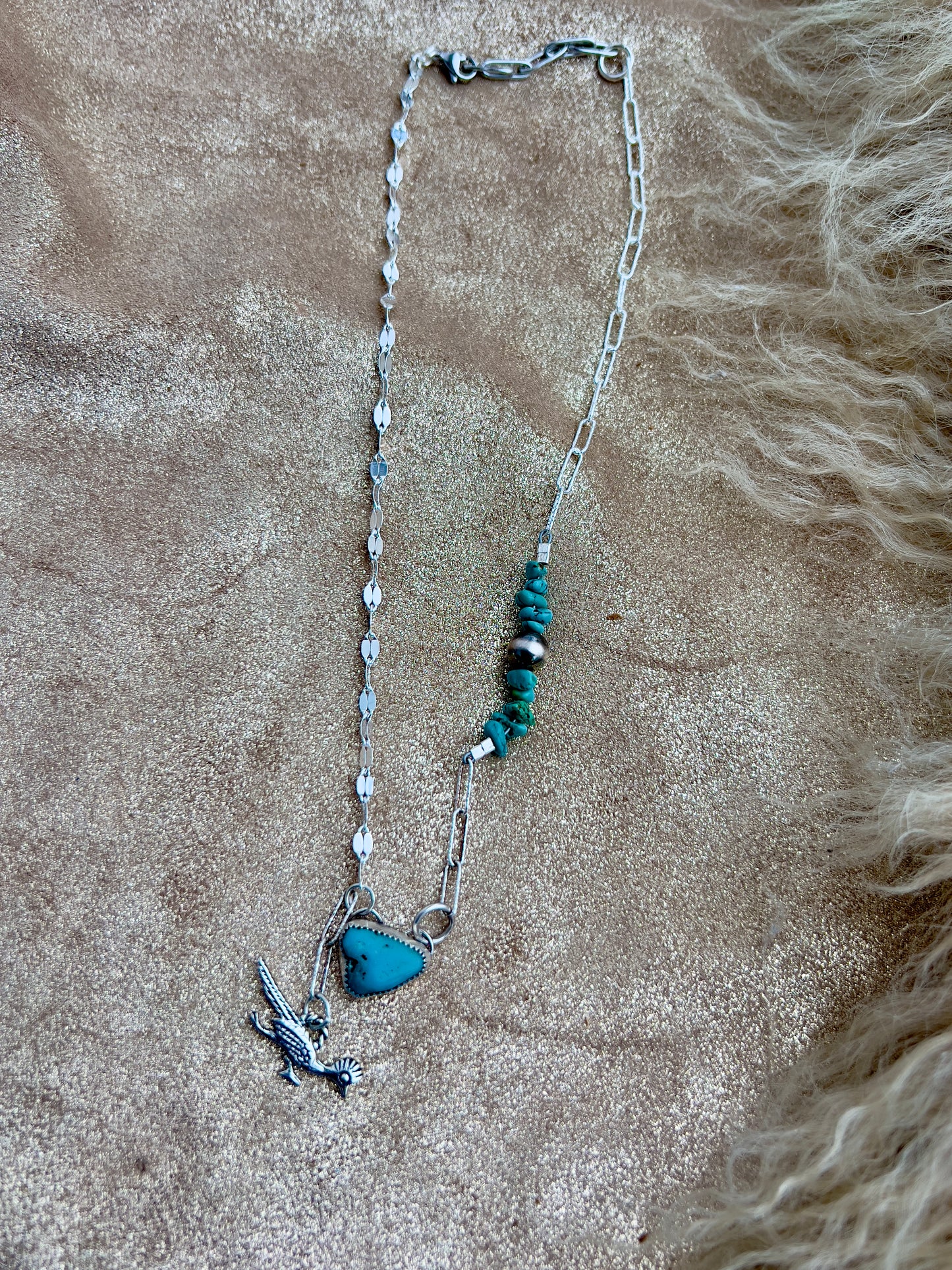 Sterling Silver Charm Necklace