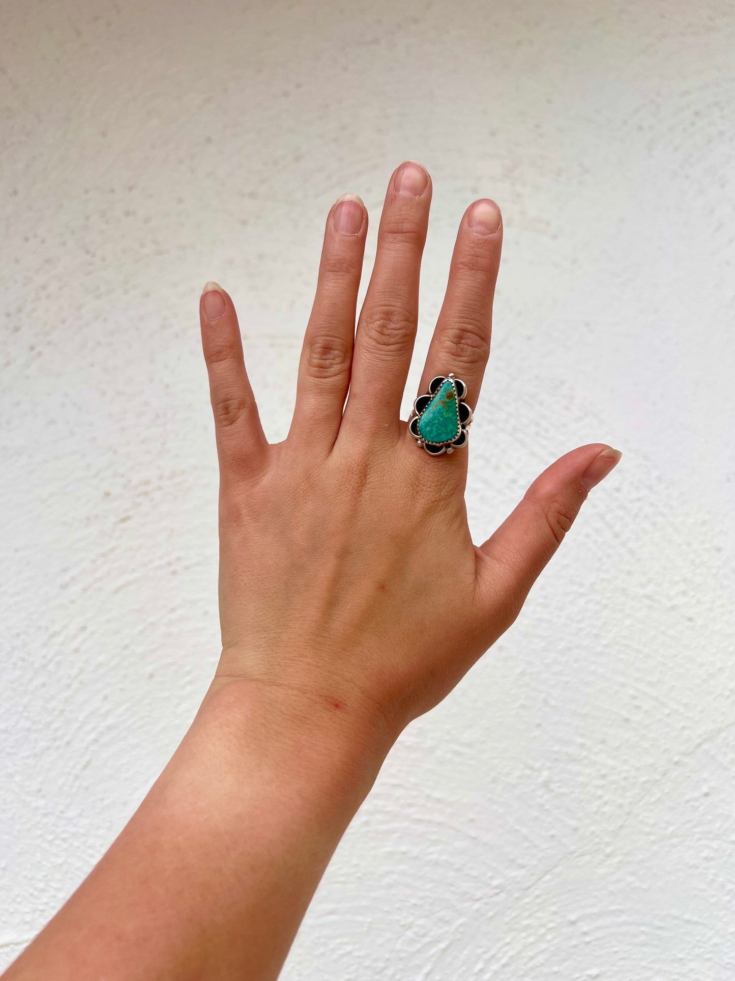 Green Turquoise Ring