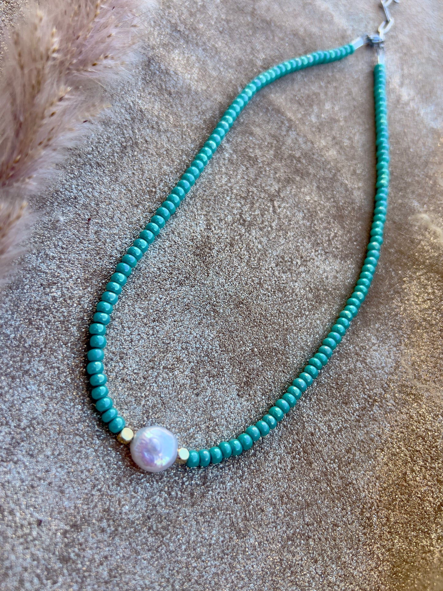 Coin Pearl Necklace