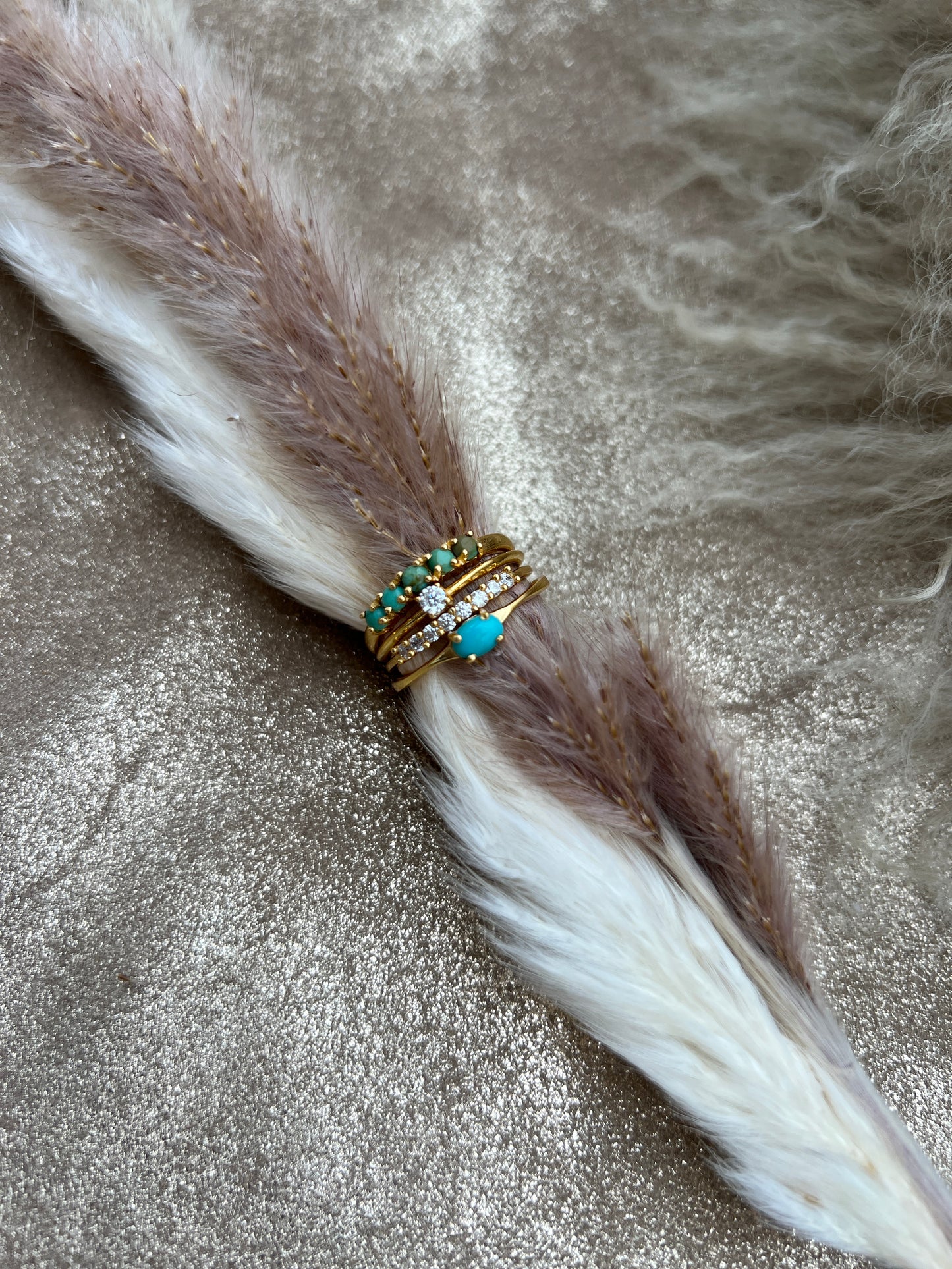 Set of 4 Stacker Rings