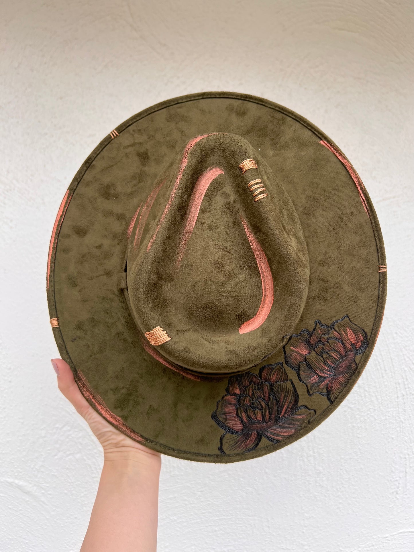 Green and Copper Hat