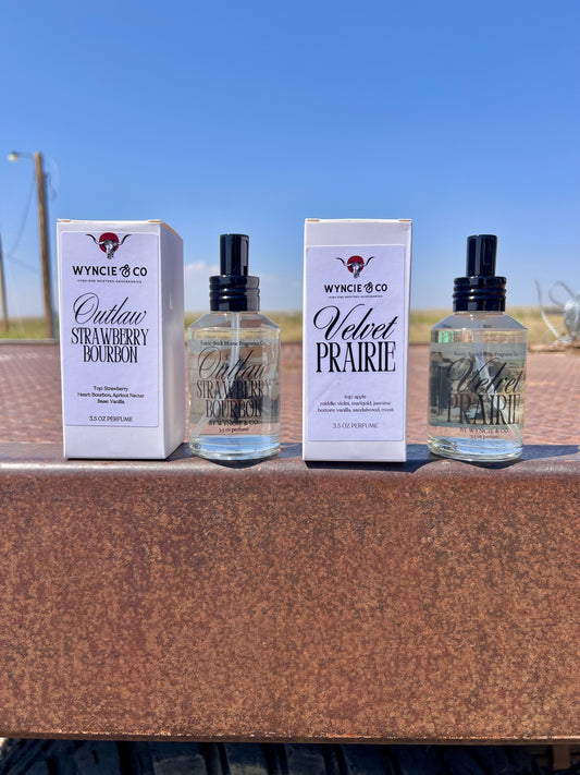 Signature Scent Duo - Outlaw Strawberry Bourbon & Velvet Prairie Perfume